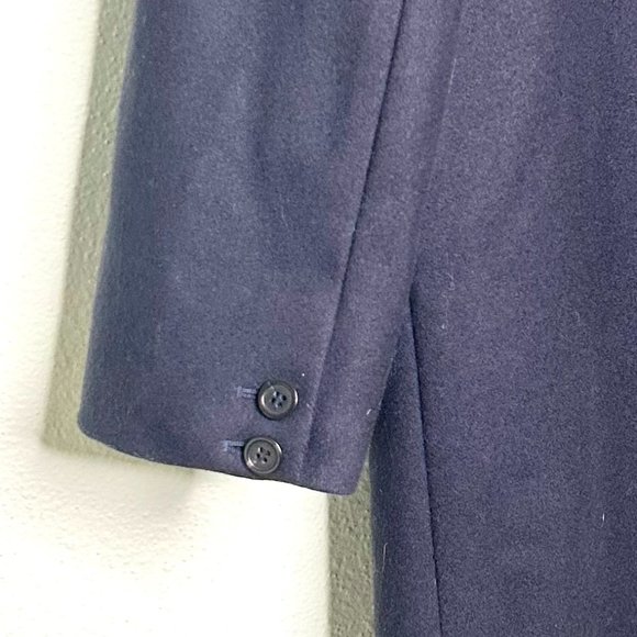A.P.C. Men's Visconti Coat in Navy Blue Size M - Picture 8 of 9